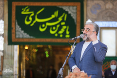 تحویل سال نو در شاهچراغ (ع)