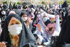 تحویل سال نو در شاهچراغ (ع)