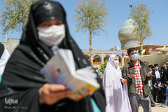 تحویل سال نو در شاهچراغ (ع)