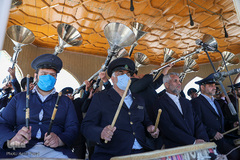 تحویل سال نو در شاهچراغ (ع)