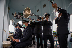 لحظه تحویل سال ۱۴۰۰ در حرم مطهر رضوی