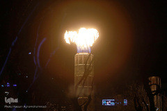 نورافشانی نوروزی «پل طبیعت» در اولین شب  نوروزی ۱۴۰۰