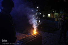 نورافشانی نوروزی «پل طبیعت» در اولین شب  نوروزی ۱۴۰۰