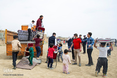 برپایی جشن نوروزی در کوره پزخانه های شمس آباد