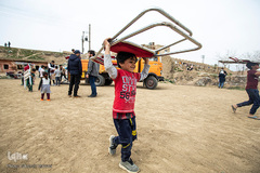 برپایی جشن نوروزی در کوره پزخانه های شمس آباد
