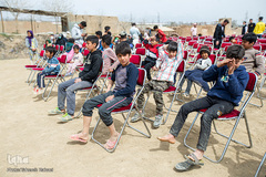 برپایی جشن نوروزی در کوره پزخانه های شمس آباد
