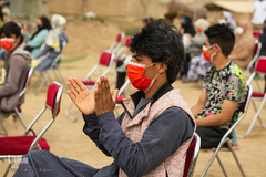 برپایی جشن نوروزی در کوره پزخانه های شمس آباد