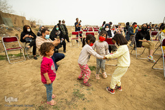 برپایی جشن نوروزی در کوره پزخانه های شمس آباد