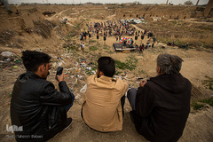 برپایی جشن نوروزی در کوره پزخانه های شمس آباد
