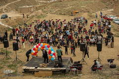 برپایی جشن نوروزی در کوره پزخانه های شمس آباد