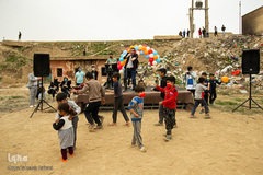 برپایی جشن نوروزی در کوره پزخانه های شمس آباد