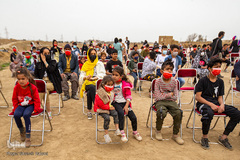 برپایی جشن نوروزی در کوره پزخانه های شمس آباد