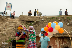 برپایی جشن نوروزی در کوره پزخانه های شمس آباد