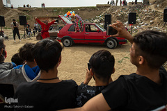 برپایی جشن نوروزی در کوره پزخانه های شمس آباد