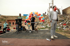 برپایی جشن نوروزی در کوره پزخانه های شمس آباد