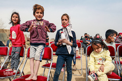 برپایی جشن نوروزی در کوره پزخانه های شمس آباد