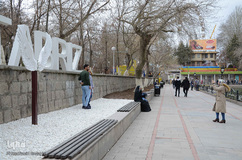 گشت و گذار کرونایی در ائل گلی تبریز‎