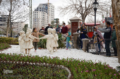 گشت و گذار کرونایی در ائل گلی تبریز‎