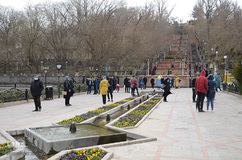 گشت و گذار کرونایی در ائل گلی تبریز‎