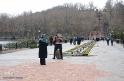 گشت و گذار کرونایی در ائل گلی تبریز‎