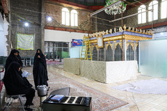 آستان مقدس امام‌زادگان پنج‌تن، در دهستان تبادکان