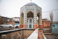 قدمگاه رضوی؛ یادگار سفر امام‌رضا(ع) به نیشابور