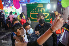 تدارک ویژه مردم شیراز برای جشن سالروز میلاد امام زمان (عج)