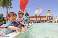 آیین گلاب شویی گنبد حرم مطهر شاهچراغ‎ (ع)