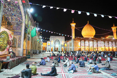 جشن نیمه شعبان در حرم مطهر شاهچراغ(ع)