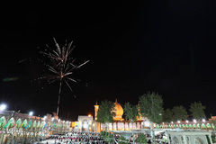 جشن نیمه شعبان در حرم مطهر شاهچراغ(ع)