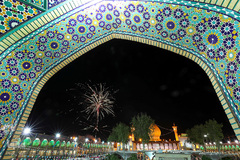 جشن نیمه شعبان در حرم مطهر شاهچراغ(ع)