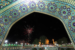 جشن نیمه شعبان در حرم مطهر شاهچراغ(ع)