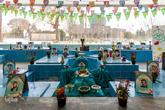 آرامش بهاری در امامزاده طاهر کرج