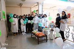 جشن میلاد امام زمان(عج) در آزمایشگاه کرونا - اهواز