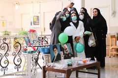 جشن میلاد امام زمان(عج) در آزمایشگاه کرونا - اهواز