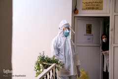 جشن میلاد امام زمان(عج) در آزمایشگاه کرونا - اهواز