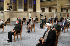 دیدار اعضای ستاد کنگره ملّی شهدای استان یزد با رهبر معظم انقلاب