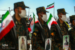 مانور اقتدار ۱۴۰۰ نیروی انتظامی در میدان آزادی