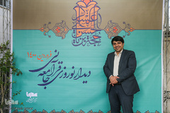 عیسی علیزاده در دیدار نوروزی 1400 ایکنا