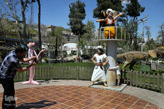 باغ گل «لاله» در بوستان شهید مصطفی چمران کرج