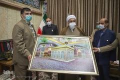 اهدا مدال‌های حسین رضازاده به موزه آستان قدس رضوی
