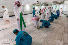 ضیافت افطار در حرمین شریفین