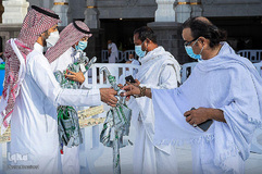 ضیافت افطار در حرمین شریفین