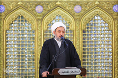 ترتیل‌خوانی در حرم حضرت معصومه(س)