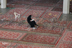 ترتیل‌خوانی در حرم حضرت معصومه(س)