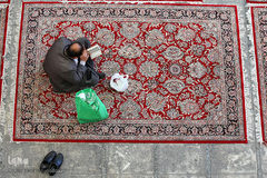 ترتیل‌خوانی در حرم حضرت معصومه(س)