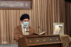 مراسم انس با قرآن در اولین روز ماه مبارک رمضان