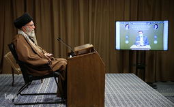 مراسم انس با قرآن در اولین روز ماه مبارک رمضان