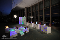 آیین جزءخوانی قرآن کریم بر فراز برج میلاد تهران