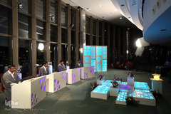 آیین جزءخوانی قرآن کریم بر فراز برج میلاد تهران